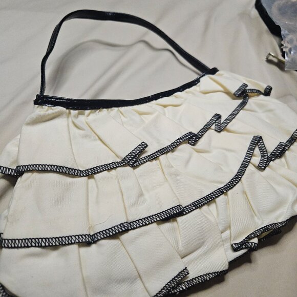 Ruffled handbag - Picture 3 of 3